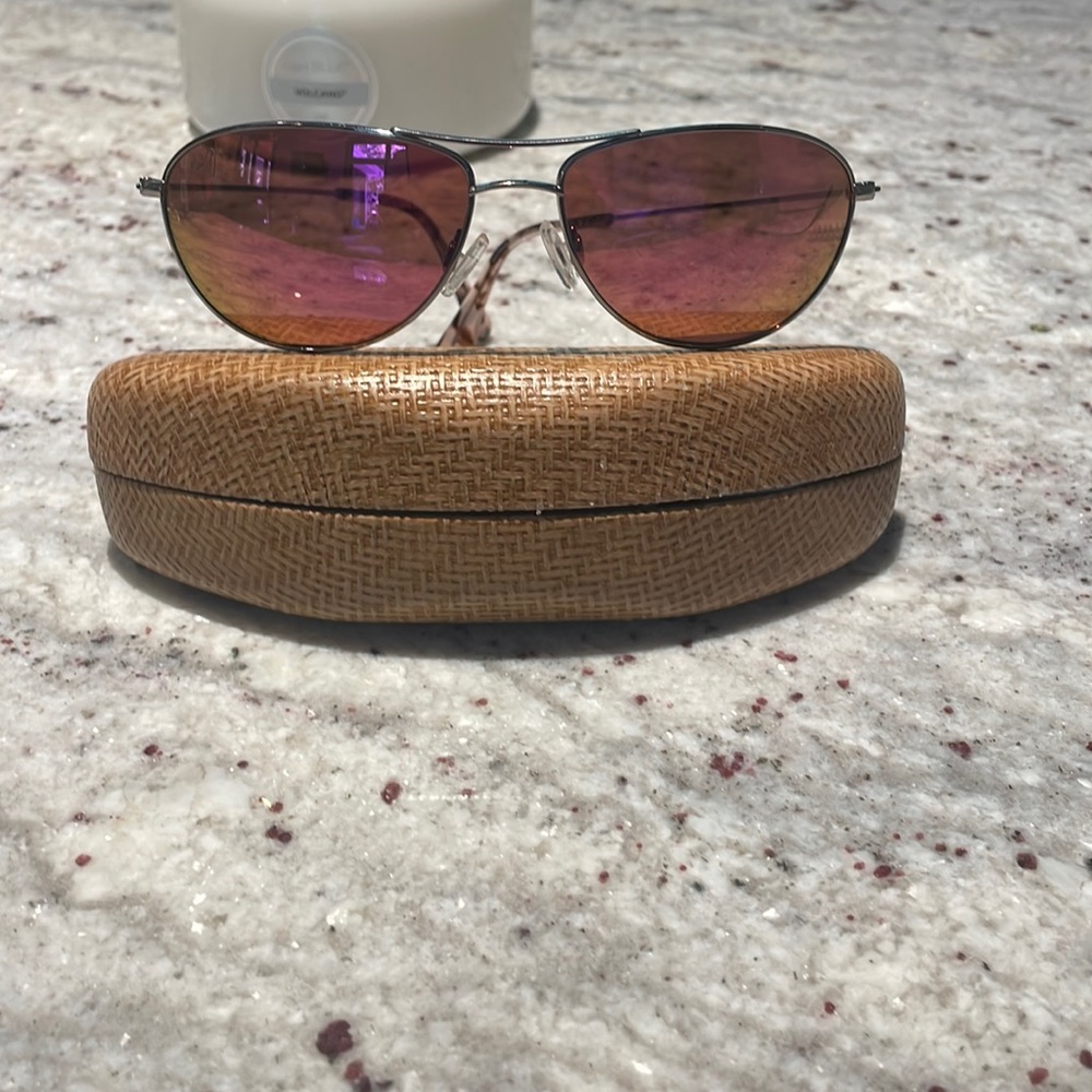 Maui Jim Pink Baby Beach Aviators